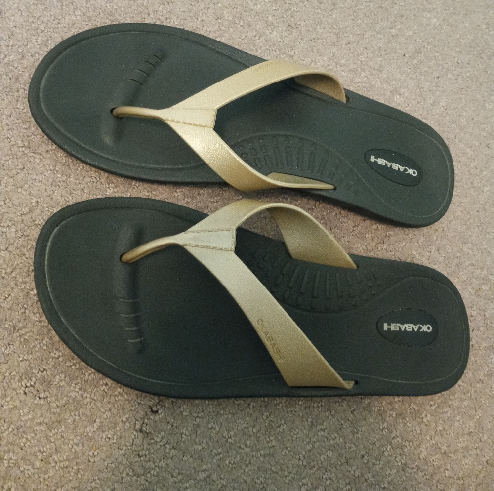 OKABASHI WOMEN'S FLIP FLOPS